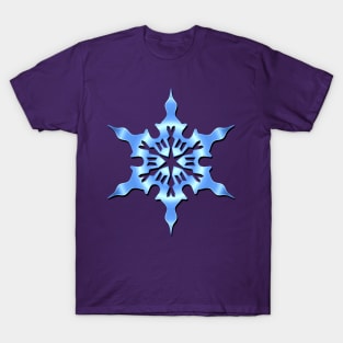 Blue Snowflake T-Shirt